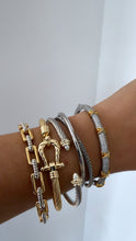 Load image into Gallery viewer, Silver bangle