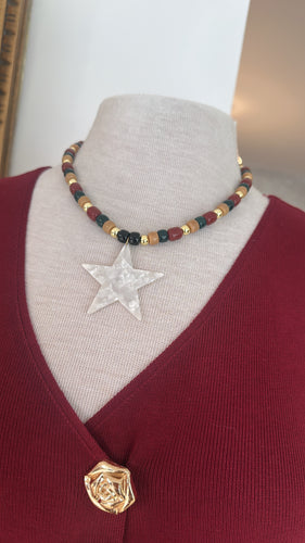 Star nácar necklace
