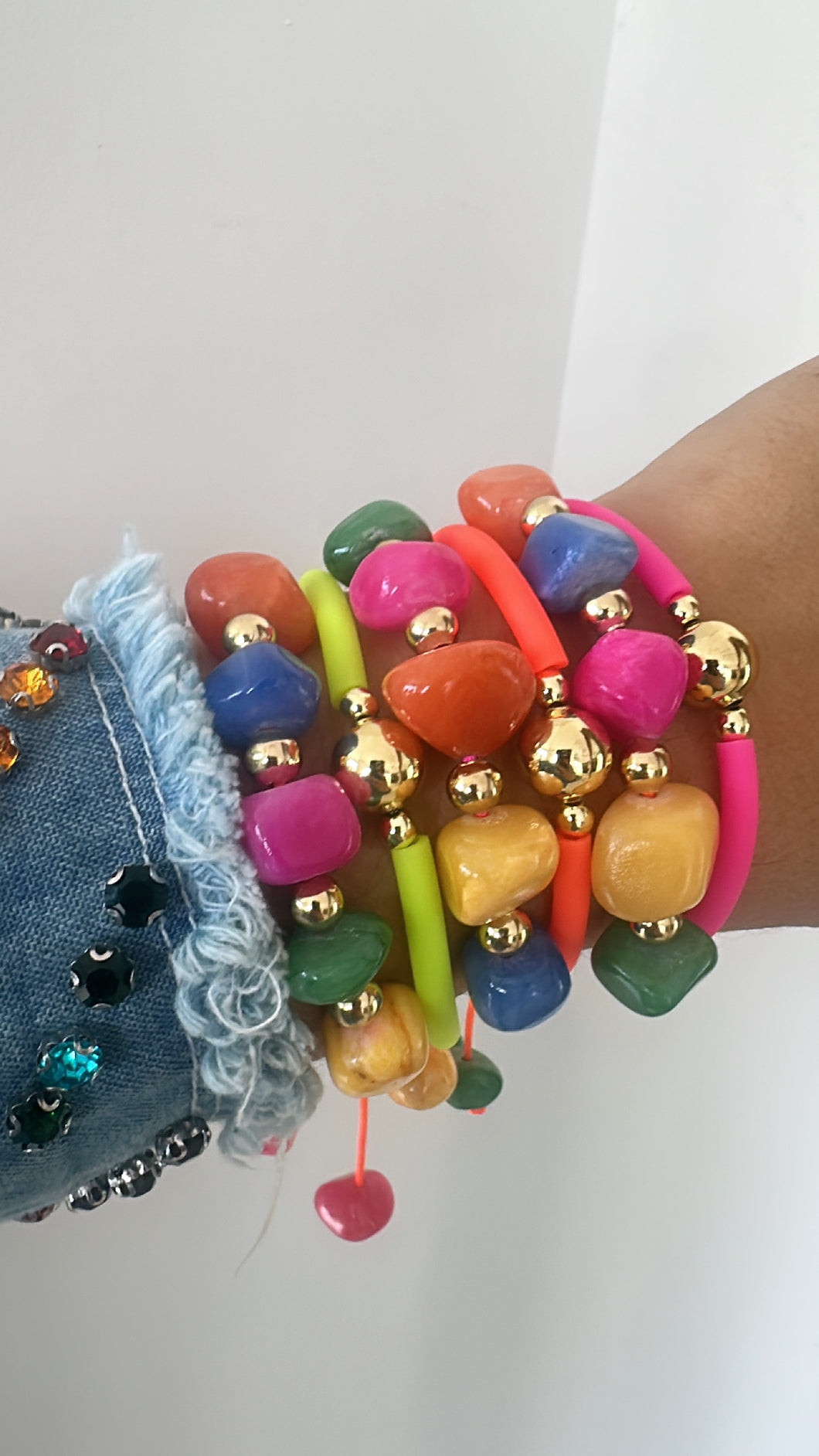 Multi colors stones