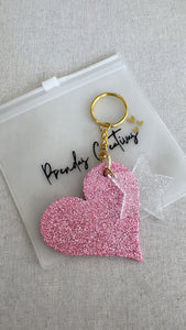Key heart & star