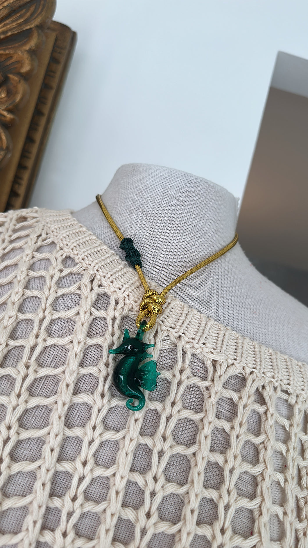Sea horse necklace