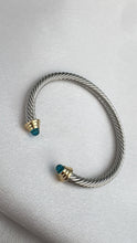 Load image into Gallery viewer, Bangle crystal turquoise