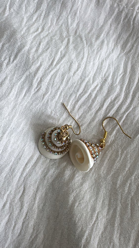 Seashell earrings