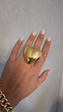 Load image into Gallery viewer, Big heart ring