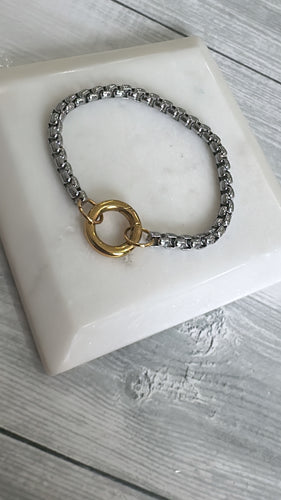 Bracelet two tone