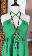 Load image into Gallery viewer, Fish blue necklace
