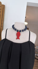 Load image into Gallery viewer, Fish red necklace