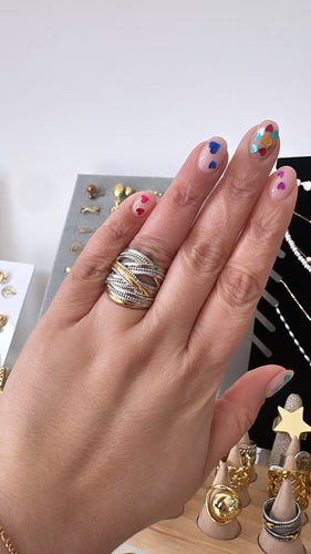 Two tone ring