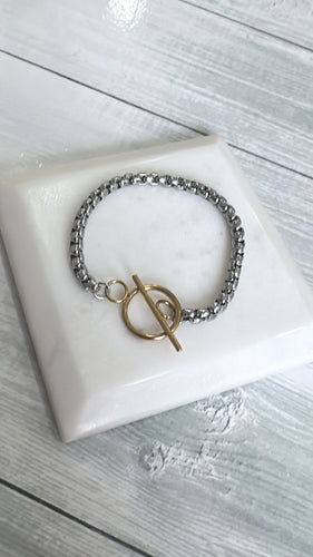Bracelet two tone