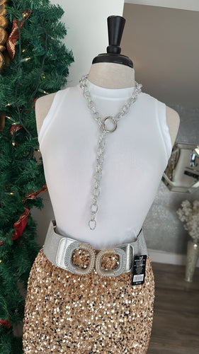 Chain silver or gold