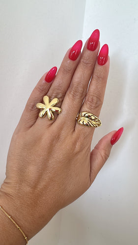 Ring flower ring