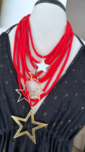Load image into Gallery viewer, Licra Stars necklace