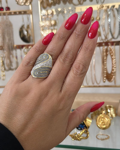 Ring two tone & shine