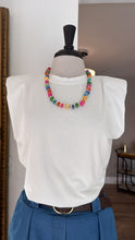 Load image into Gallery viewer, Stone multicolores necklace