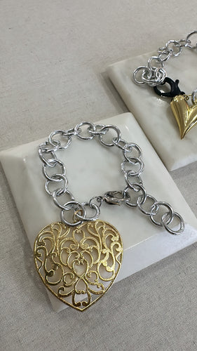 Big heart bracelet