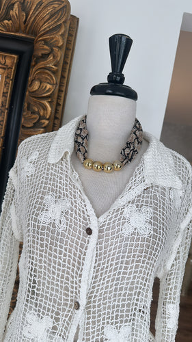 Animal print pańuelo