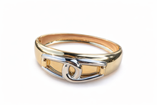 Load image into Gallery viewer, Bangle gold &amp; silver
