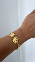 Load image into Gallery viewer, Moon &amp; sun bracelet