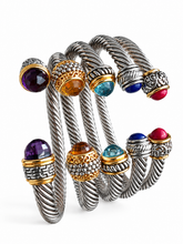 Load image into Gallery viewer, Bangle crystals