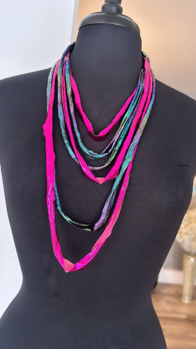 Necklace lycra multi