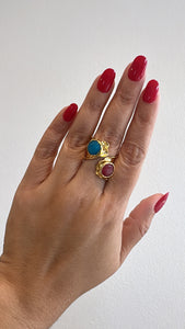 Stone colors ring