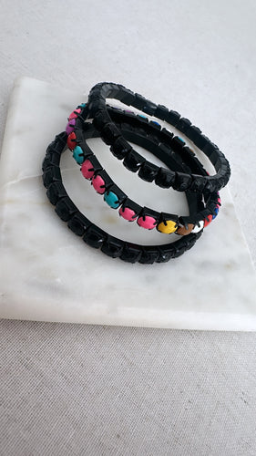 Set 3 elastic bracelet