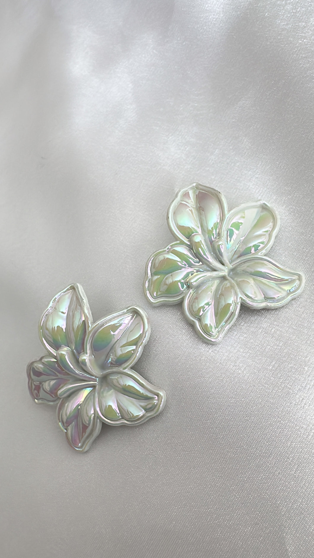 Flowers tornasol earrings