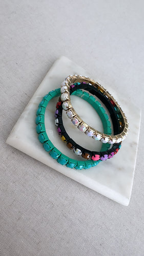 Set 3 elastic braceler