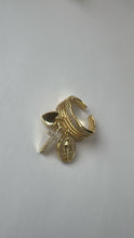 Load image into Gallery viewer, Cross, heart &amp; virgin ring
