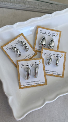Earrings silver