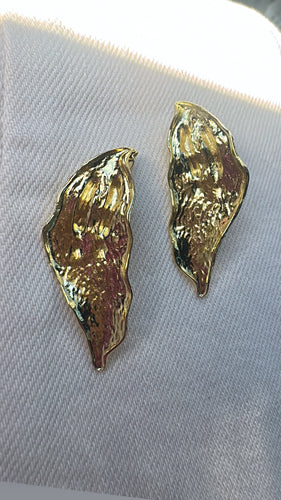 Leaf earrings