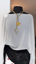 Load image into Gallery viewer, Two hearts, 1 chain