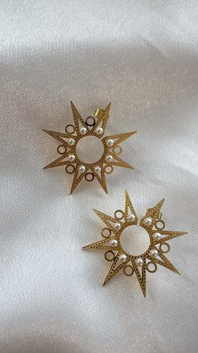 Sun earrings