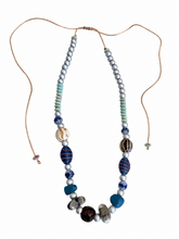 Load image into Gallery viewer, Blue necklace