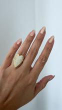 Load image into Gallery viewer, Heart shine gold ring