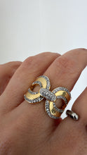 Load image into Gallery viewer, Shine silver &amp; gold ring