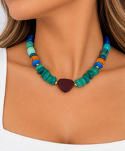Load image into Gallery viewer, Multi stone necklace