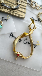 Lycra bracelet wine