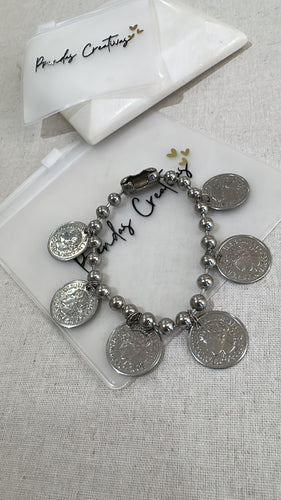 Coins bracelet