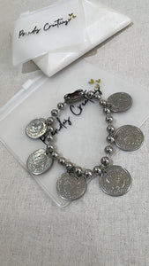 Coins bracelet