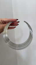 Load image into Gallery viewer, Spiral silver necklace
