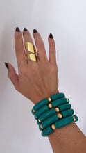 Load image into Gallery viewer, 5 bracelet green