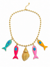 Load image into Gallery viewer, Colors fish necklace