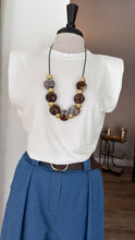 Load image into Gallery viewer, Brown necklace