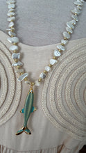 Load image into Gallery viewer, Fish turquoise necklace