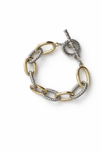 Load image into Gallery viewer, Gold &amp; silver bracelet chain