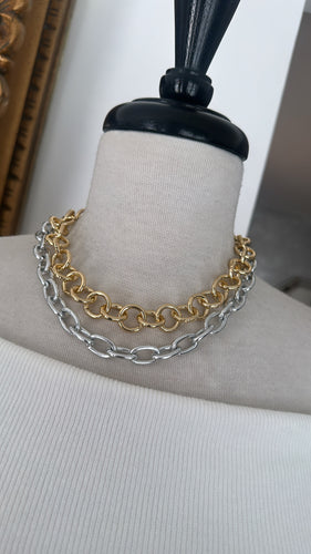 Chains necklace