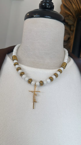 Faith necklace