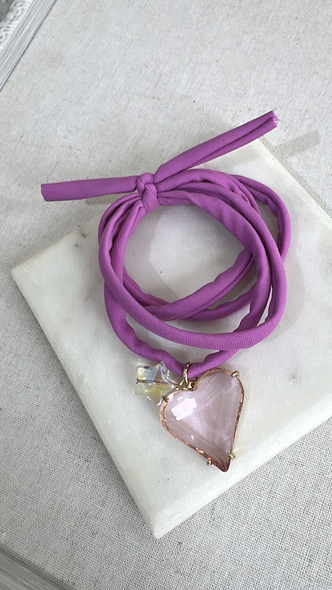 Heart & star bracelet