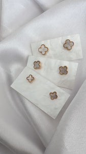 Clover earrings
